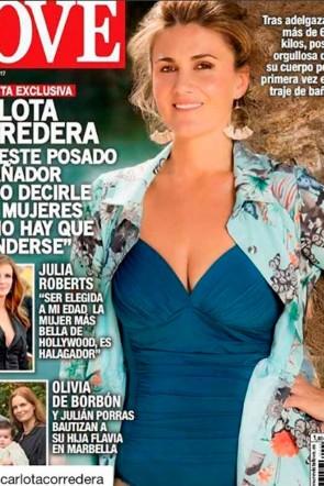 carlota corredera con el vestido camisero estampado mariposas juno apparentia revista love