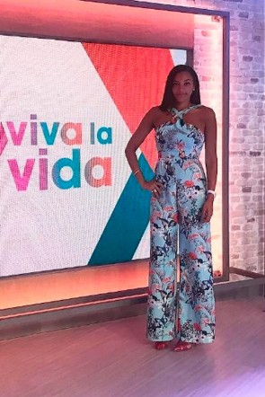 amal fashanu en el programa viva la vida de telecinco de apparentia