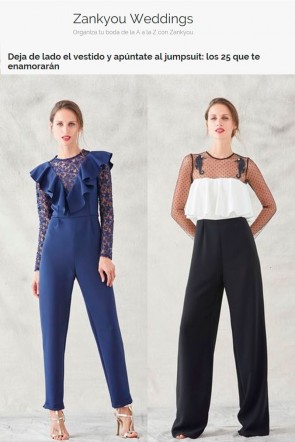 Zankyou web moda destaca jumpsuits de apparentia fiestas navidad eventos