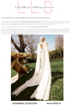 lalablu wedding novias bridal colleciont apparentia